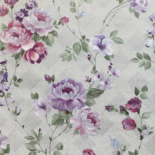 Обои флизелиновые Elysium сады Эксбери бежевые е78602 1.06 м