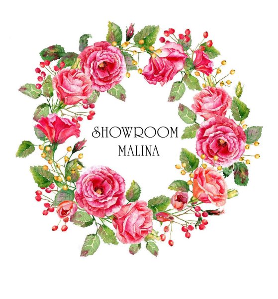 Роза акварель