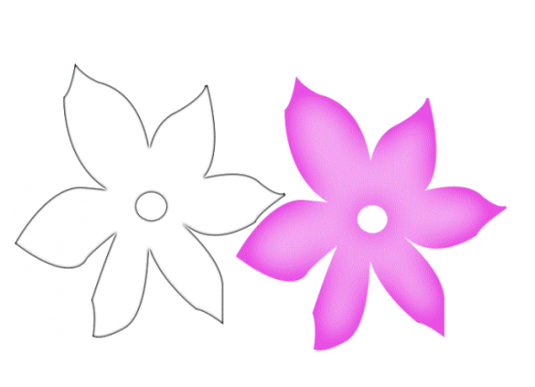 Цветы шаблоны для вырезания