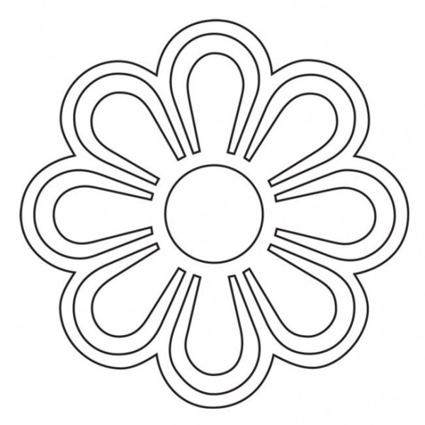 Вырезалки на окна цветы