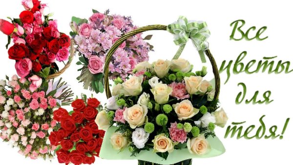 Красивые букеты цветов для тебя