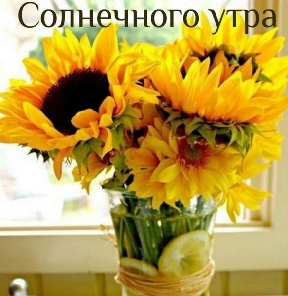 Букеты с подсолнухами в вазах