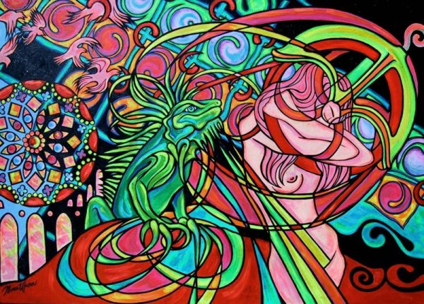 Психоделические полотна