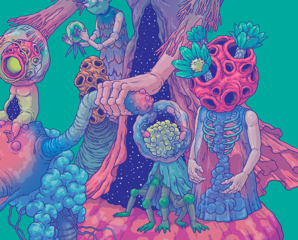 Психоделические цветы