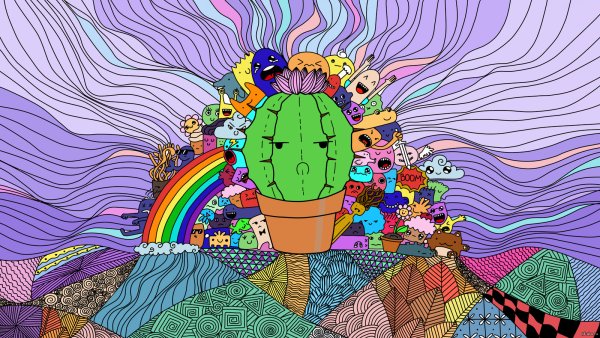 Психоделическое искусство хиппи