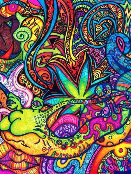 Психоделические обои