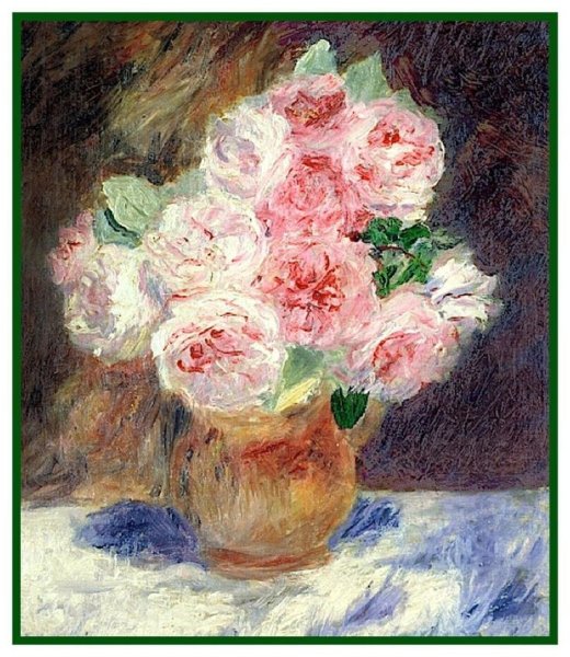 Пьер Огюст Ренуар розы