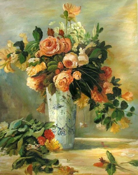 Огюст Ренуар цветы
