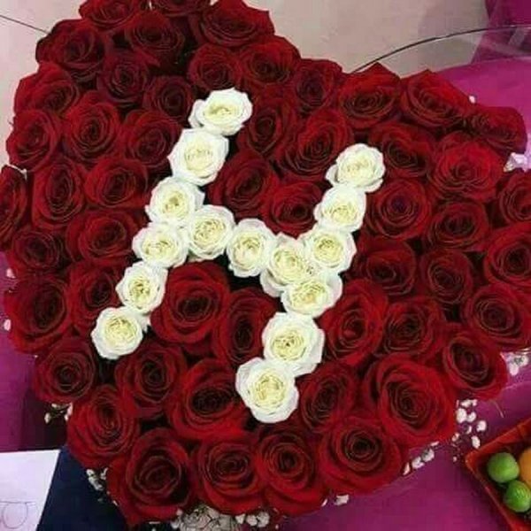 Красивые букеты с буквами