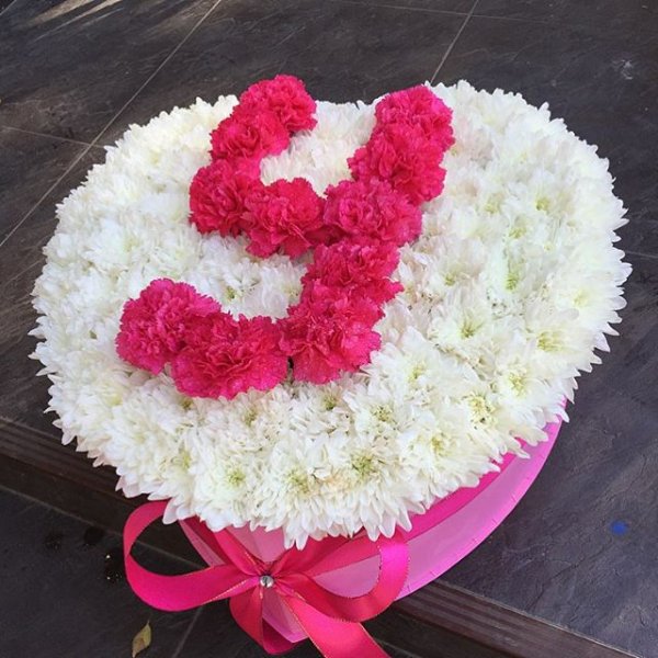 Красивый букет с буквой z