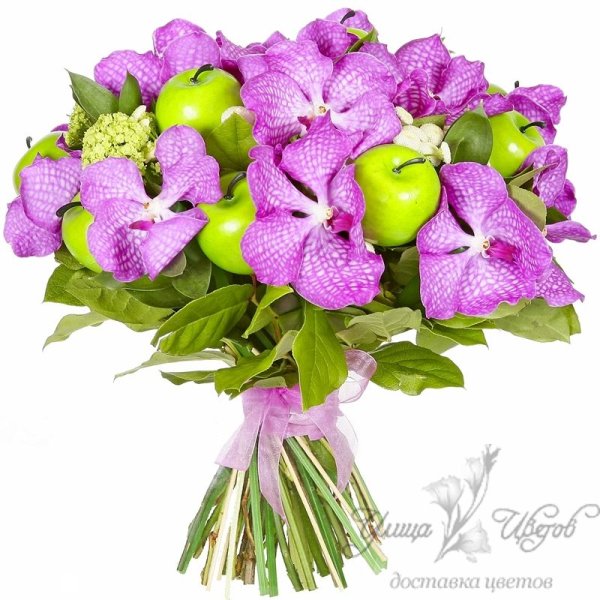 Букет цветов орхидеи