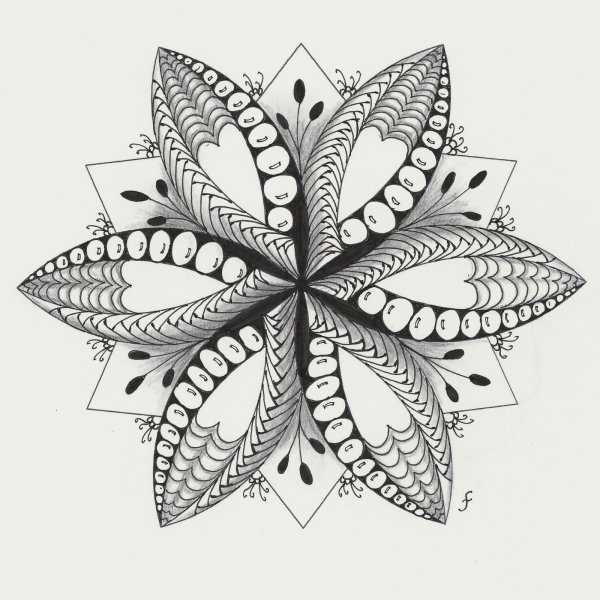 Танглы для мандал