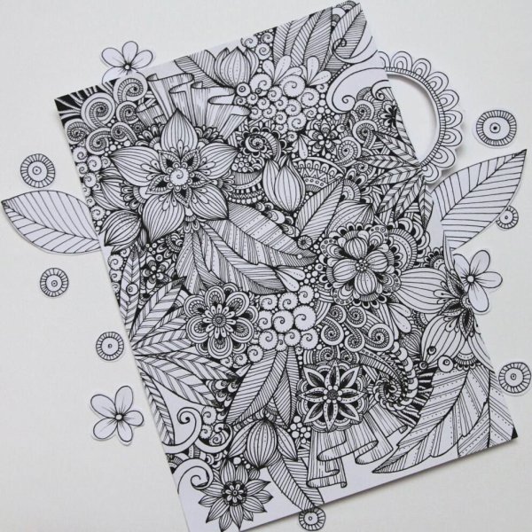 Узоры линером