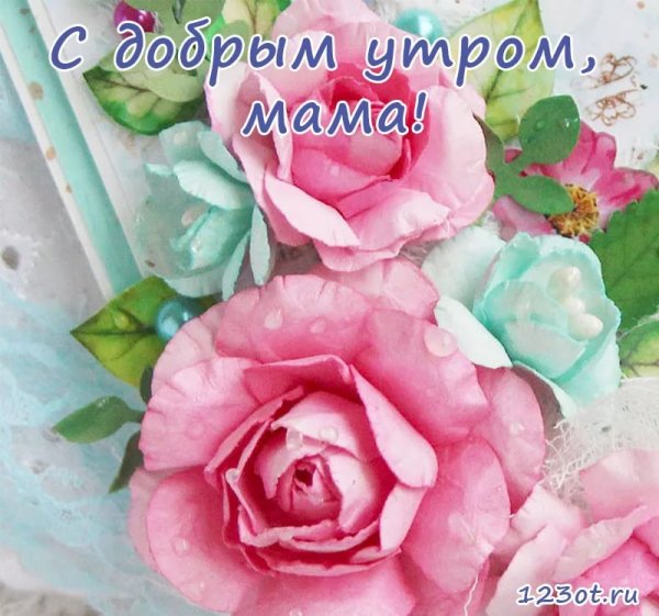 Нежные цветы для мамы