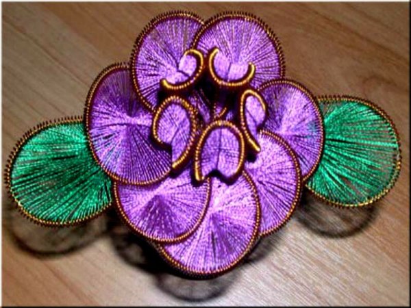 Цветы ганутель мастер