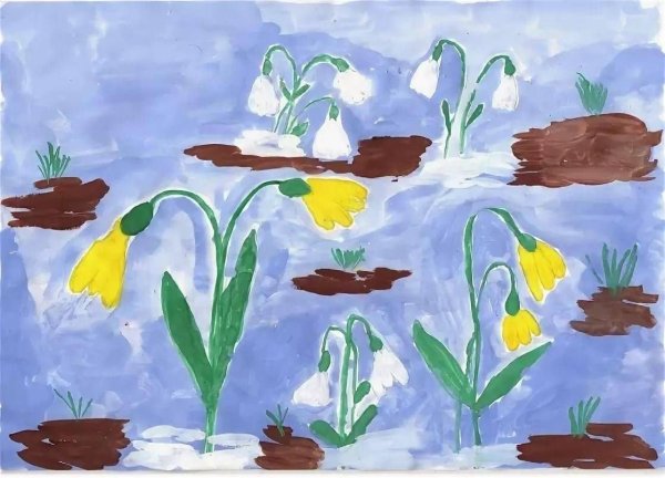 Первоцветы для дошкольников
