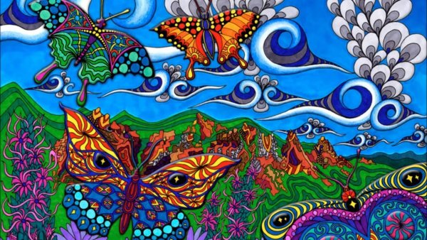 Красивое дерево арт