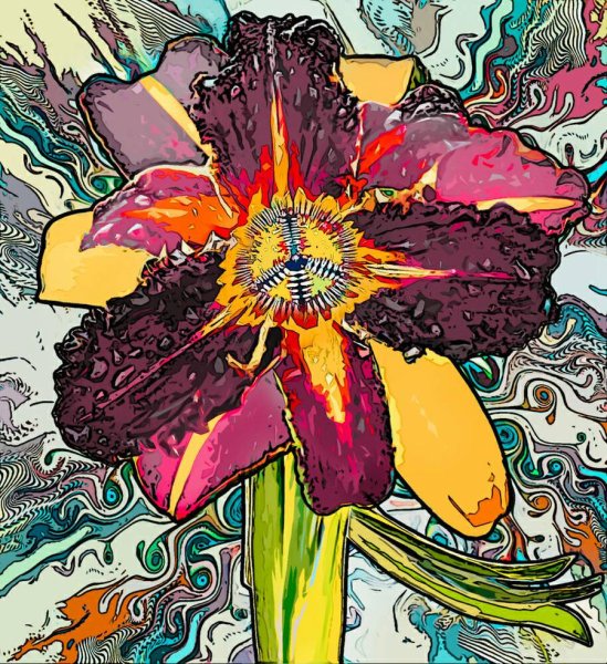 Психоделические цветы