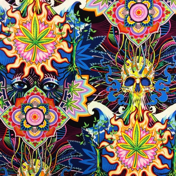 Психоделические цветы