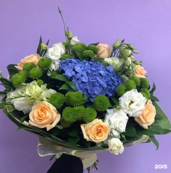 Букет настоящих цветов