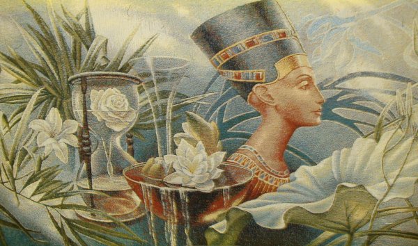 Картины Нефертити древний Египет