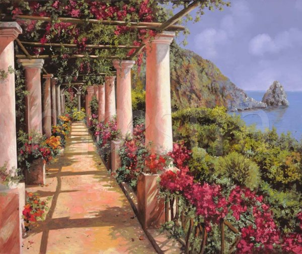 Художник Гвидо Борелли Тоскана