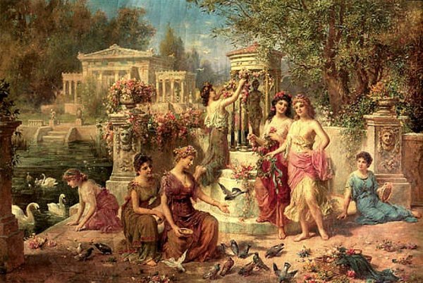 Праздник матроналии в древнем Риме