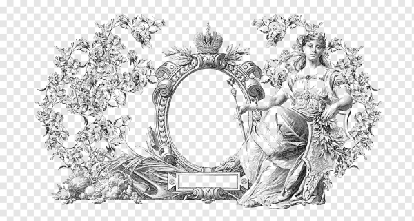 Рамка гравюра