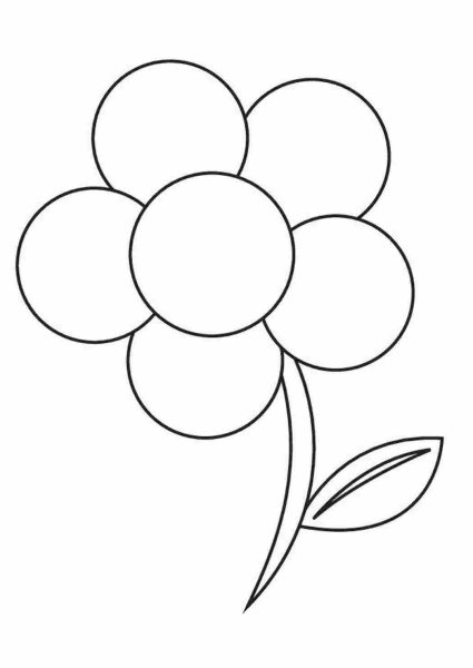 Цветочная Поляна раскраска