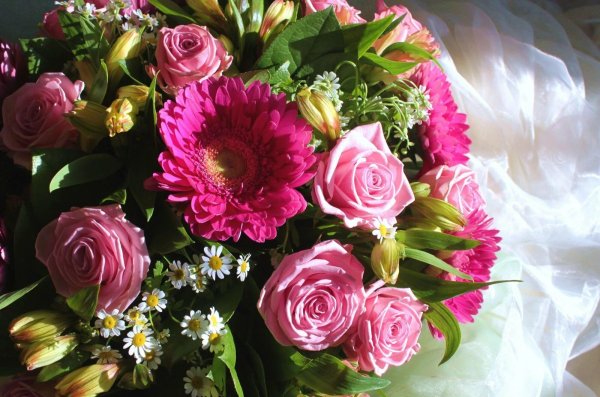 Букет цветов «день рождение»