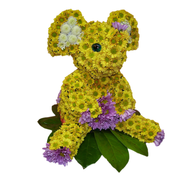 Игрушки из цветов