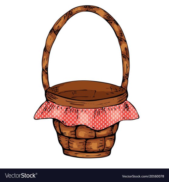 Корзинка мультяшный