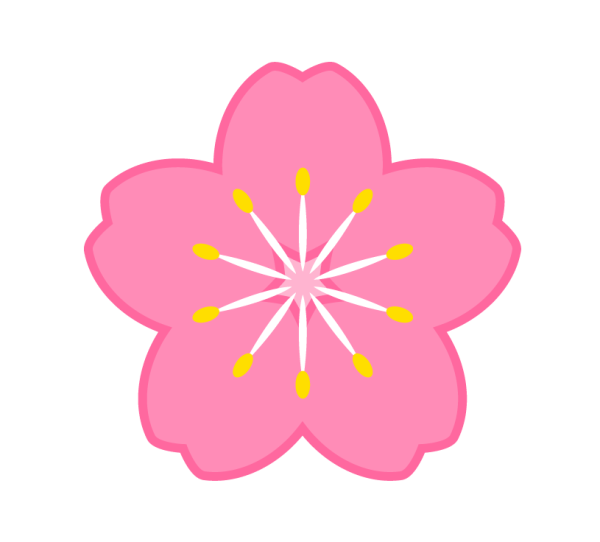 Векторные цветы яблони