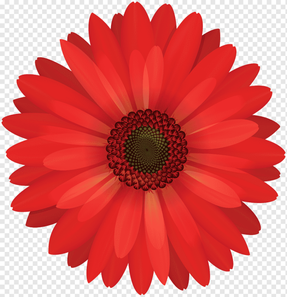 Красный цветочек