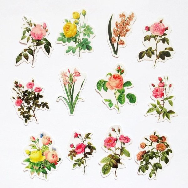 Цветы для наклеивания