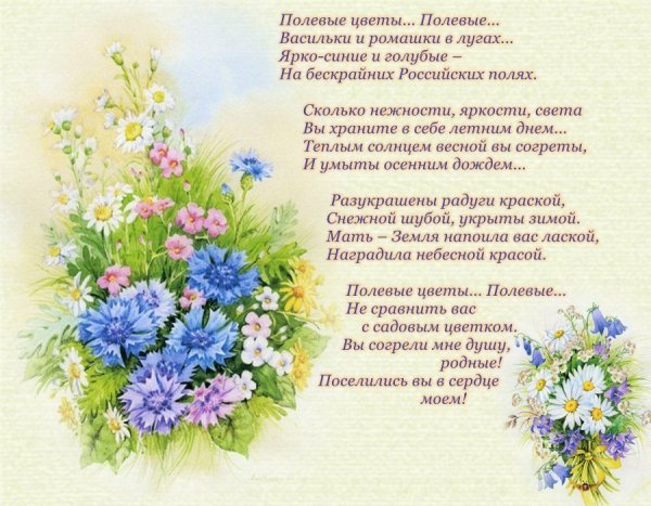Красивая открытка, картинка с Днем рождения, Алена. Васильки.