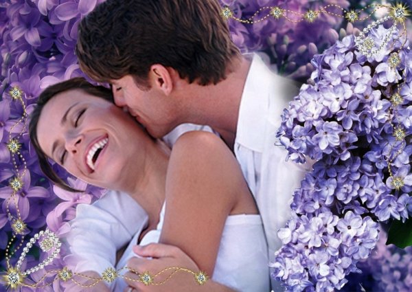 Мужчина с цветами