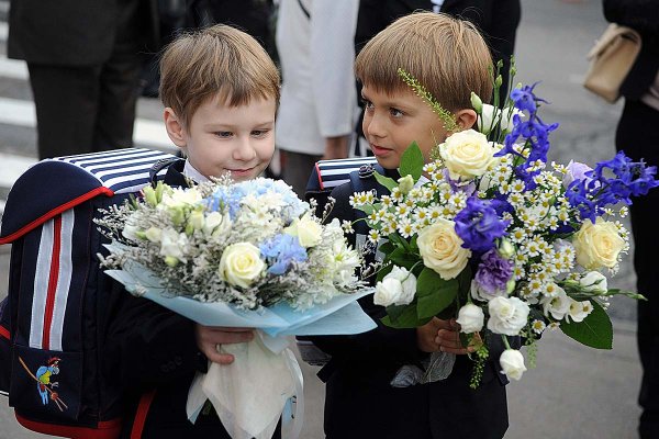 Букет на 1 сентября