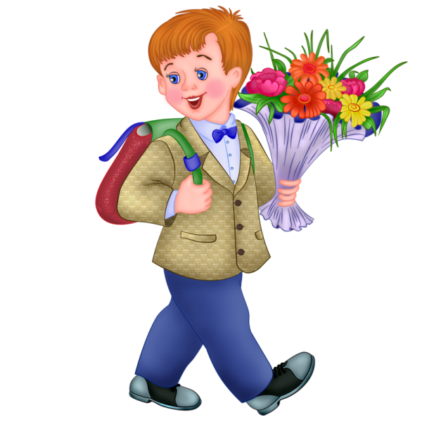 Мультяшные школьники