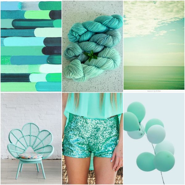 Эстетика бирюзового цвета