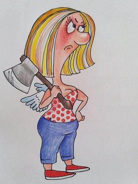 Девочка с топором