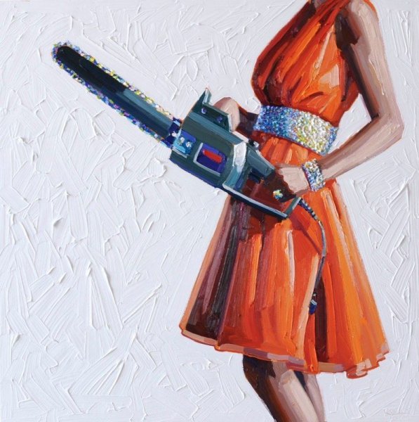 Девушка с топором