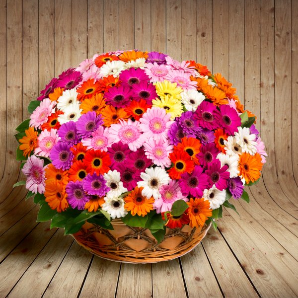 Яркий букет