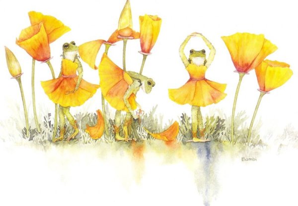 Танцующие цветы