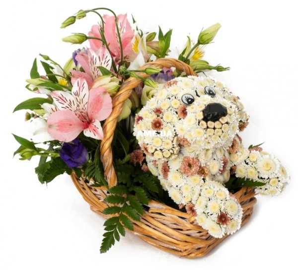 Необычные букеты из цветов