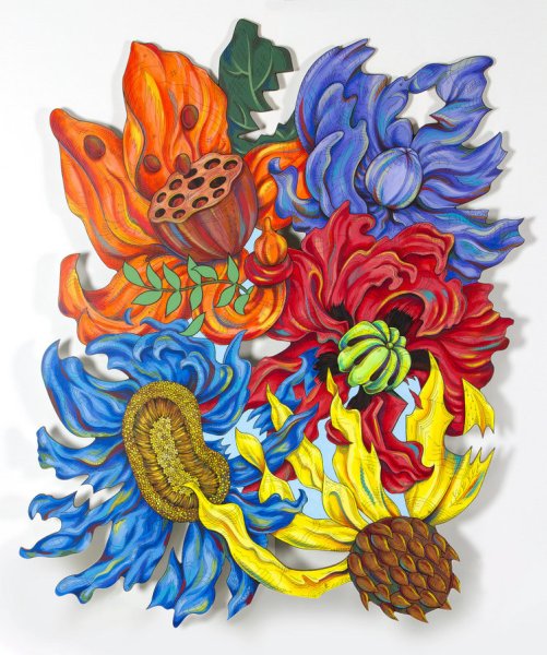 Стилизация необычных цветов