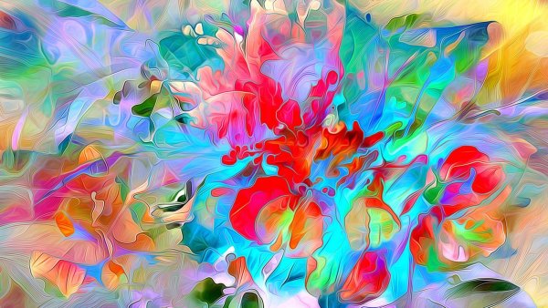 Фантазийные цветы