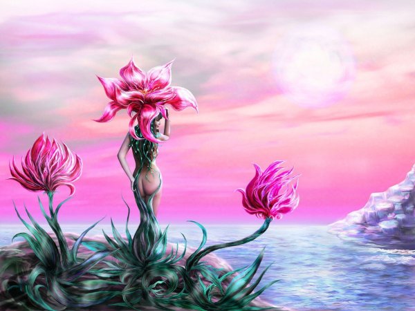 Фантазийные цветы