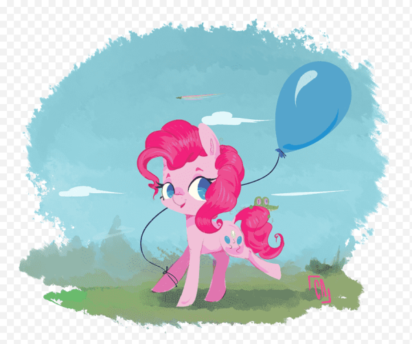 Розовый пони