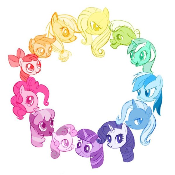 МЛП украшения